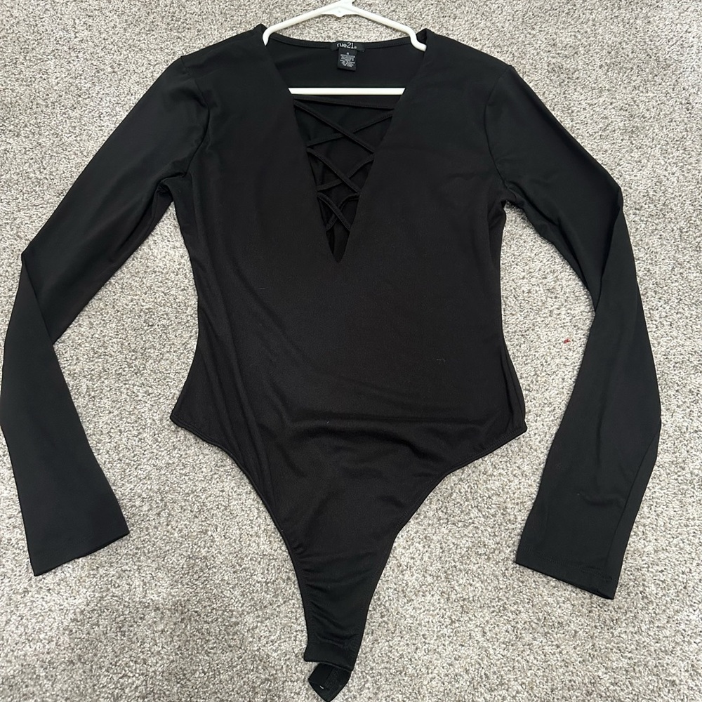 Rue21 Deep V bodysuit